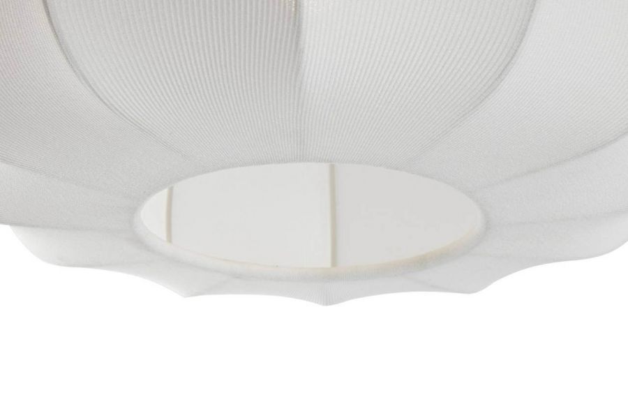 Lampa sufitowa Japandi biała 40 cm