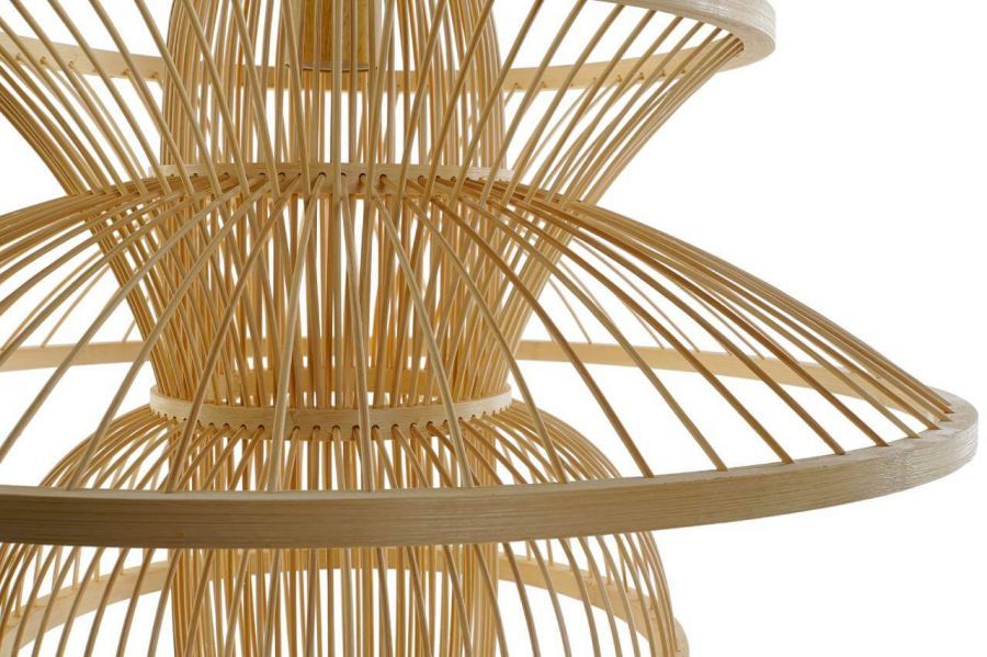 Lampa sufitowa Klepsydra bambusowa 50 cm 
