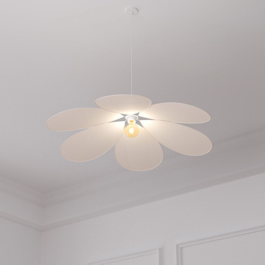 Lampa sufitowa Kwiat Daisy beżowa - Atmosphera