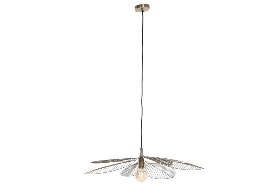 Lampa sufitowa Leaf złota