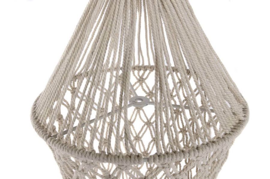 Lampa sufitowa Makrama beżowa 160 cm - Item International