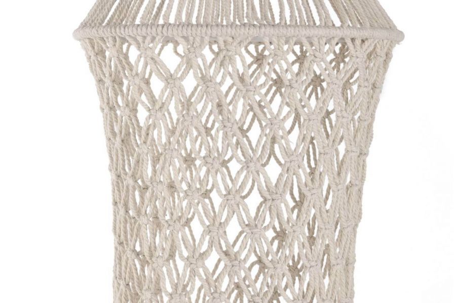 Lampa sufitowa Makrama beżowa 160 cm - Item International