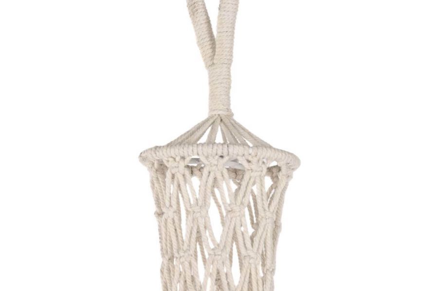 Lampa sufitowa Makrama beżowa 170 cm - Item International