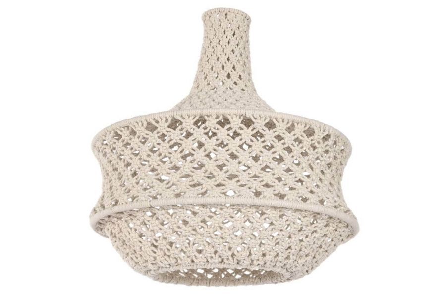 Lampa sufitowa Makrama beżowa - Item International