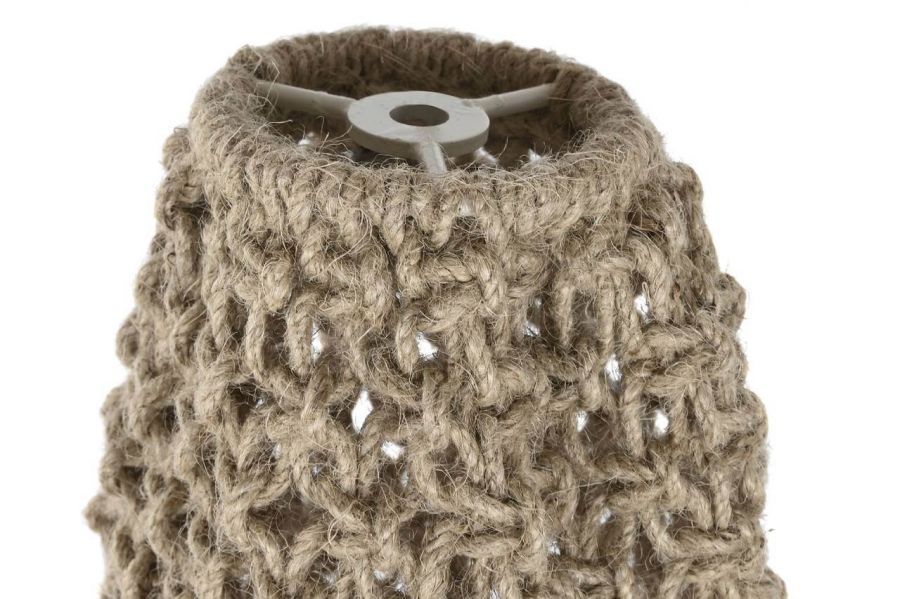 Lampa sufitowa Makrama brązowa  - Item International