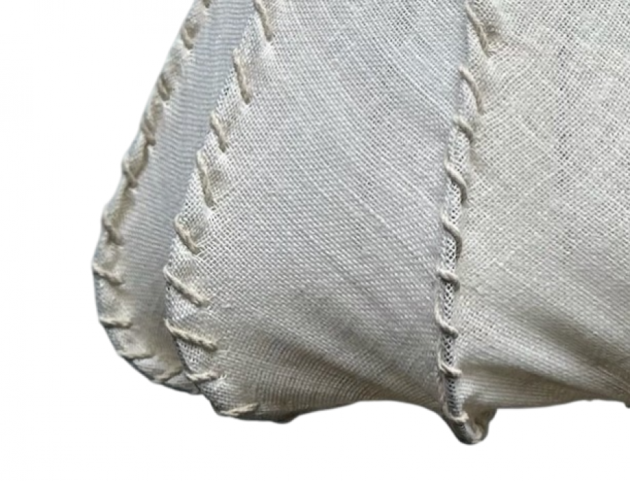 Lampa sufitowa Mallorca z lnu 45 cm - Item International