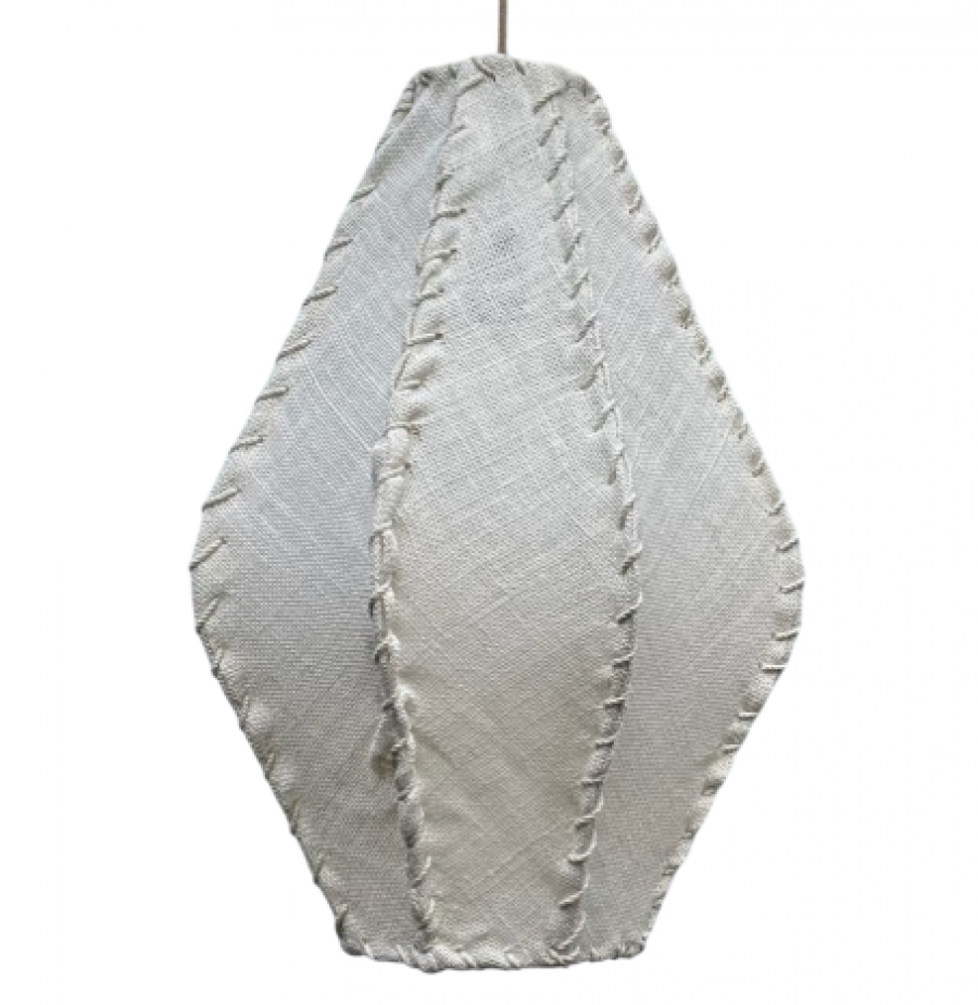Lampa sufitowa Mallorca z lnu 56 cm - Item International