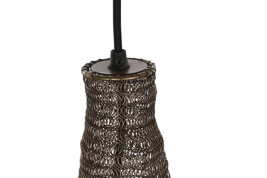 Lampa sufitowa Mesh miedziana 44 cm