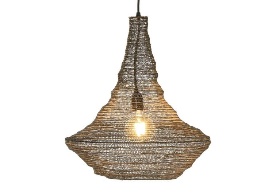 Lampa sufitowa Mesh miedziana 44 cm