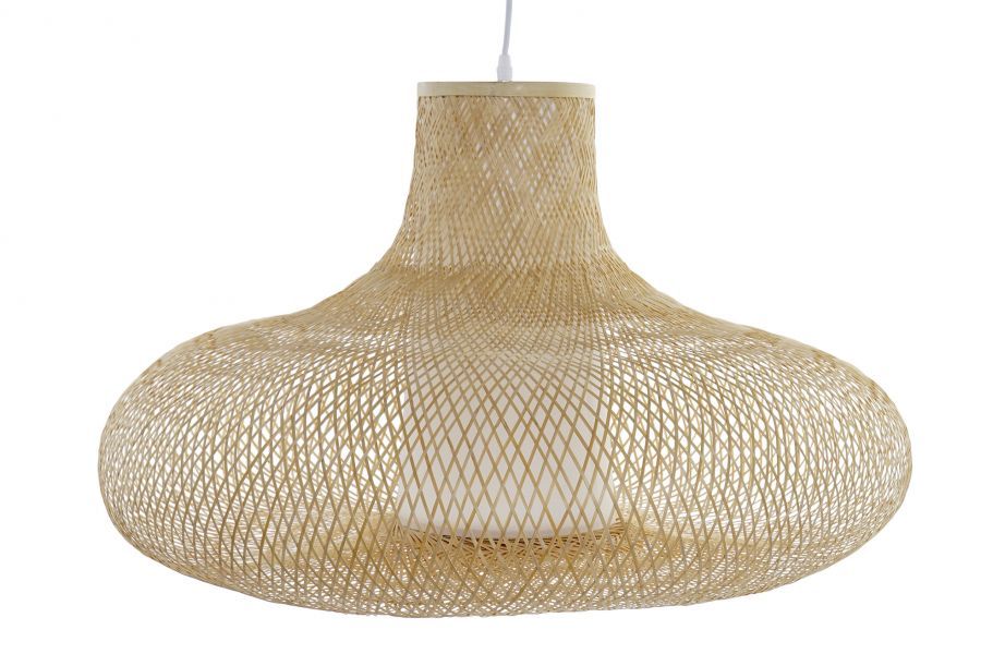 Lampa sufitowa Mushroom bambusowa