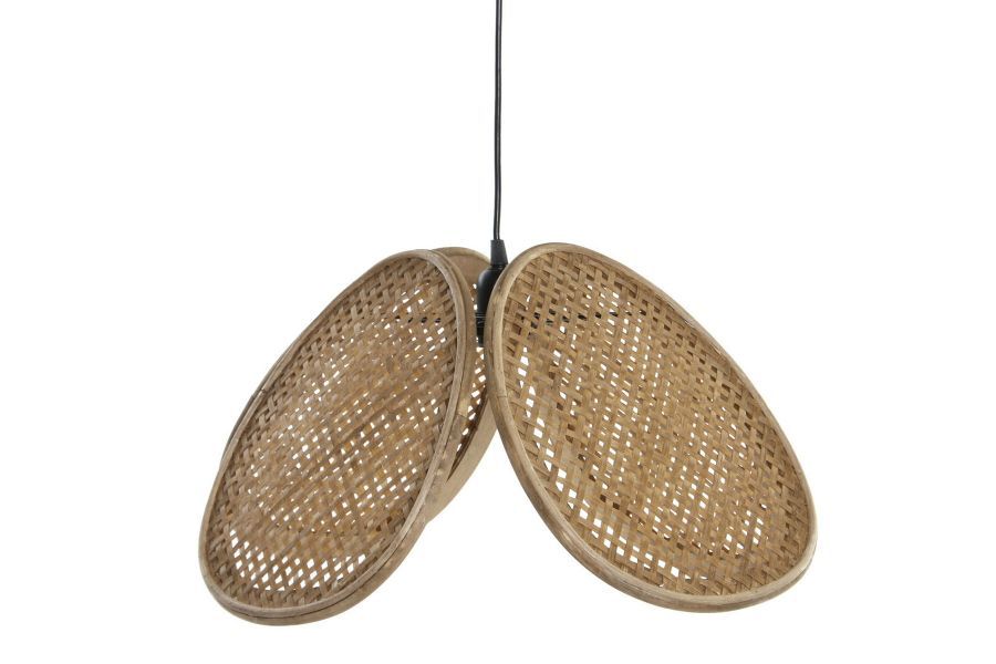 Lampa sufitowa rattanowa Boho 58 cm - Item International