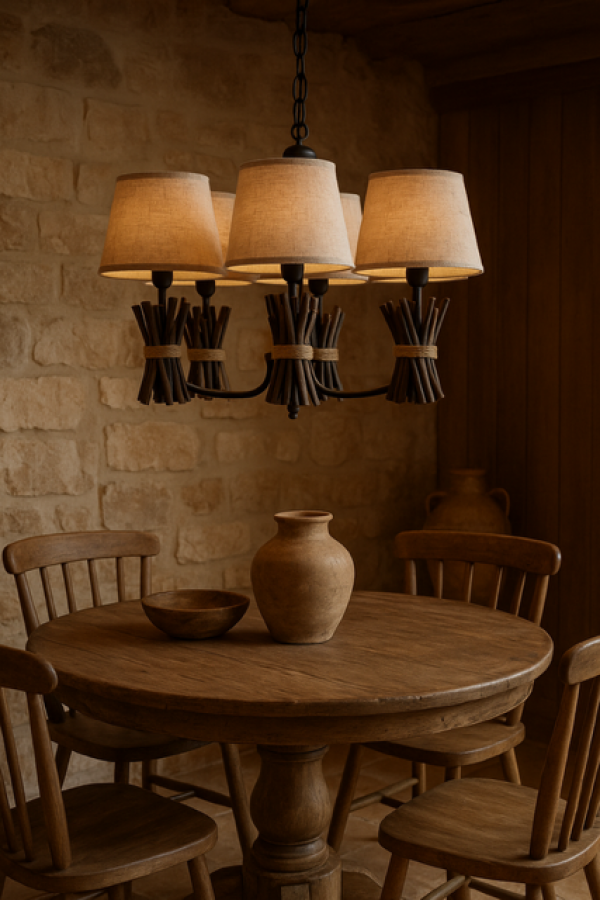 Lampa sufitowa Rustic Rope 