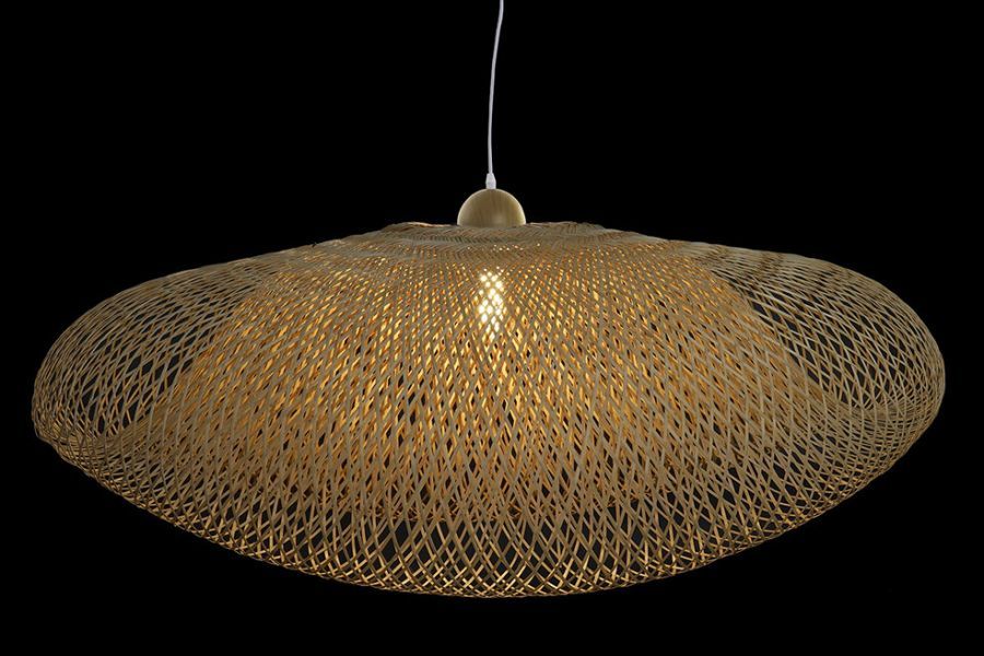 Lampa sufitowa Snake bambusowa