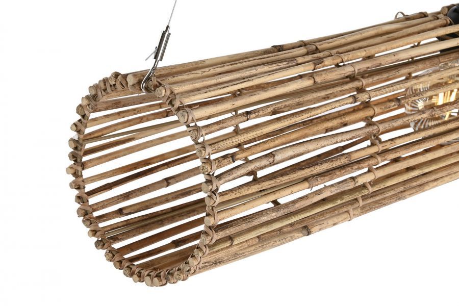 Lampa sufitowa z rattanu 100 cm  - Item International