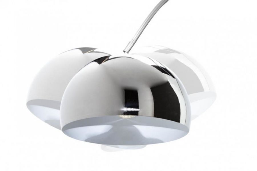 Lampa Ufo chrom podłogowa - Invicta Interior