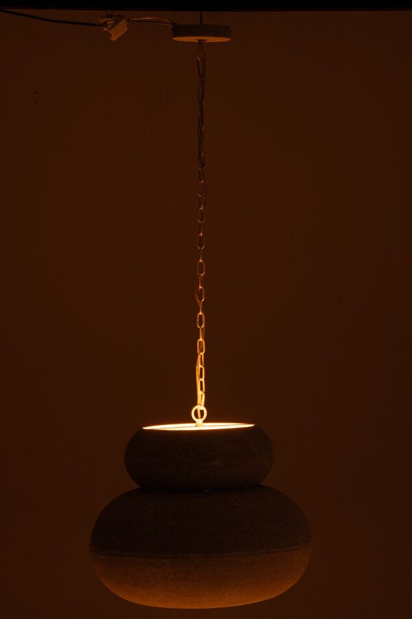 Lampa wisząca Cementa Santorini biała