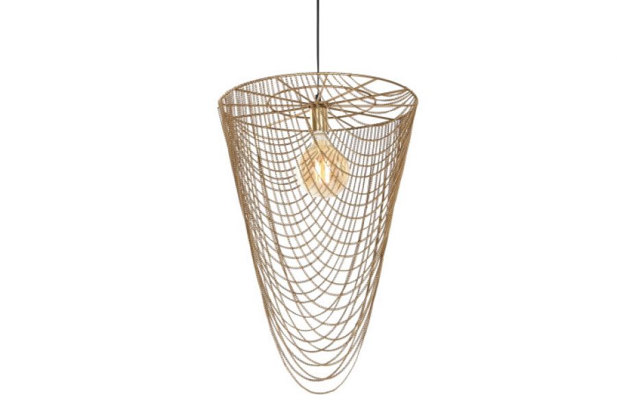 Lampa wisząca Chain Elegance złota 69 cm  - Item International