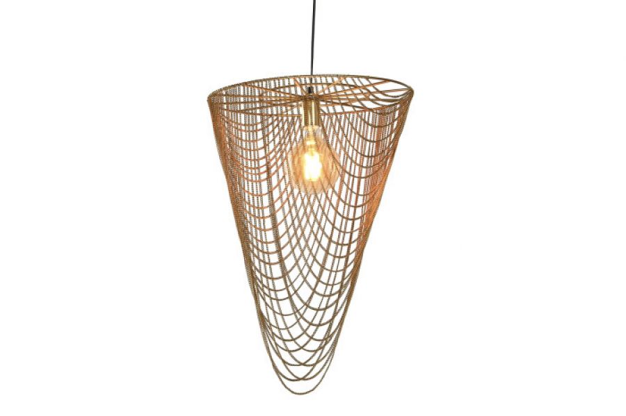 Lampa wisząca Chain Elegance złota 69 cm  - Item International