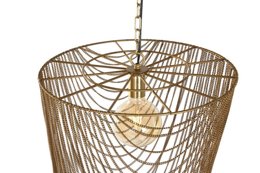 Lampa wisząca Chain Elegance złota 98 cm - Item International