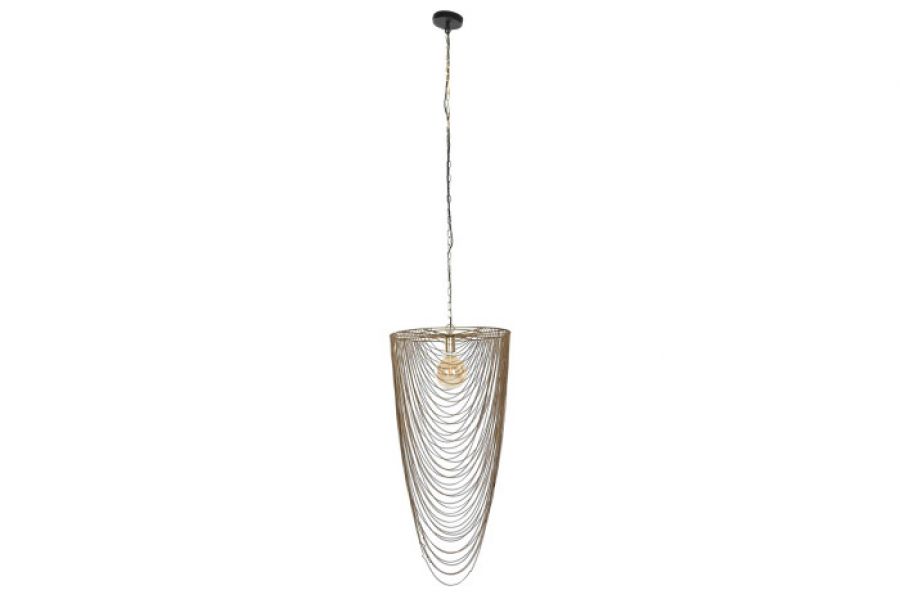Lampa wisząca Chain Elegance złota 98 cm - Item International