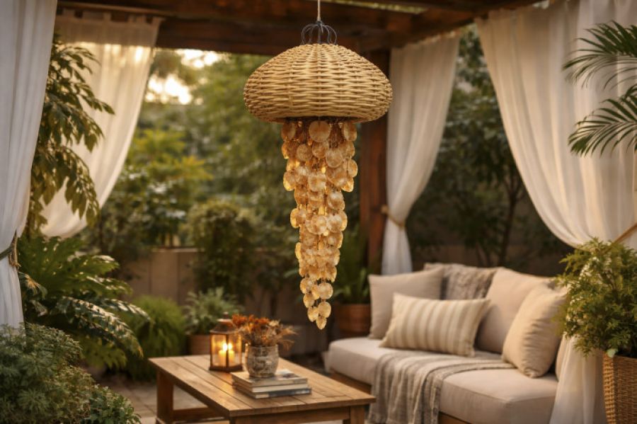 Lampa wisząca Meduza Shells