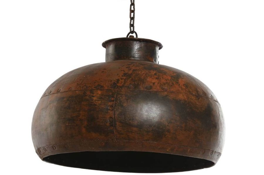 Lampa wisząca okrągła Iron rdza