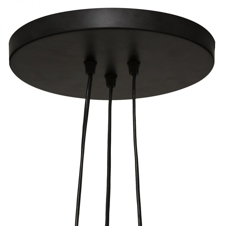 Lampa wisząca Perlota boho czarna - Atmosphera