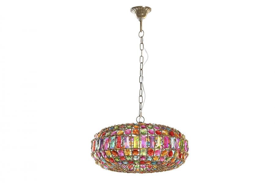 Lampa z kolorowymi diamentami Efez