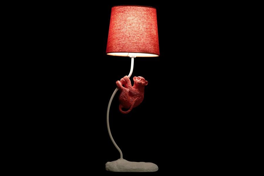 Lampka nocna stołowa z małpką - Item International