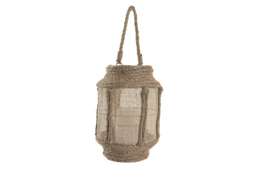 Latarenka jutowa Boho