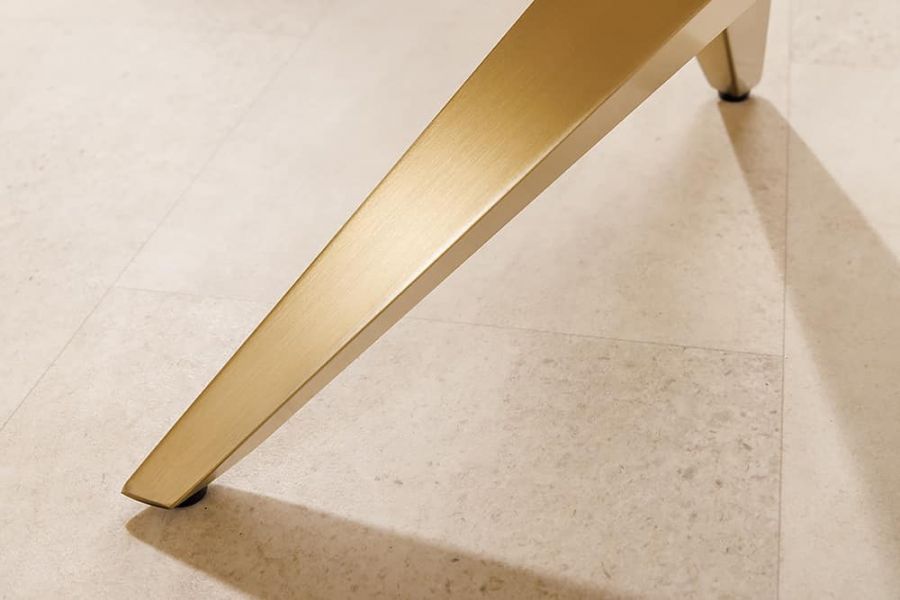 Ława Art Living 130 cm biały marmur - Invicta Interior