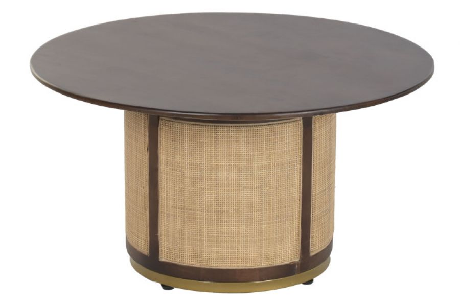 Ława Capri drewno mango rattan  - Item International
