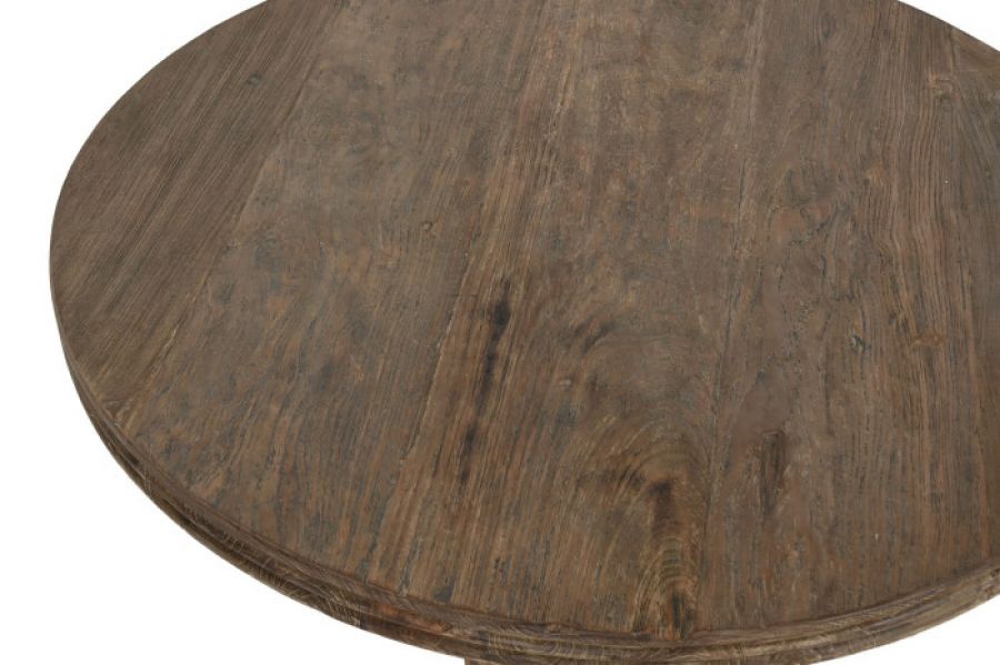 Ława do salonu Teca okrągła z drewna tekowego - Item International