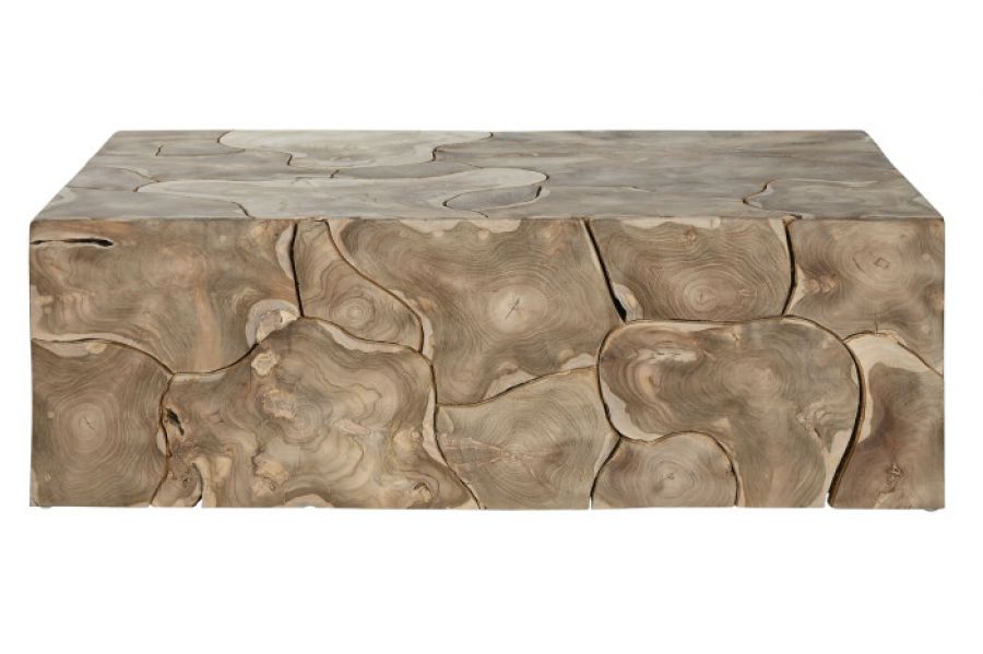 Ława drewniana Roots teak 120 cm