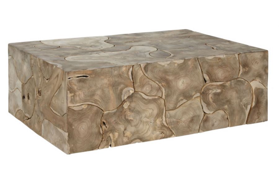 Ława drewniana Roots teak 120 cm