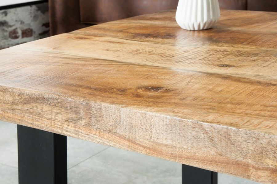 Ława Iron Craft 100 cm drewniana mango - Invicta Interior
