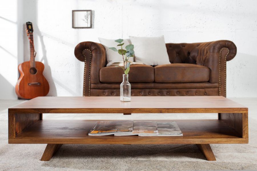 Ława Stolik Retro Sheesham  - Invicta Interior