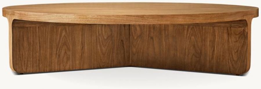 Ława Modern Lounge z drewna dębowego 121 cm - Item International