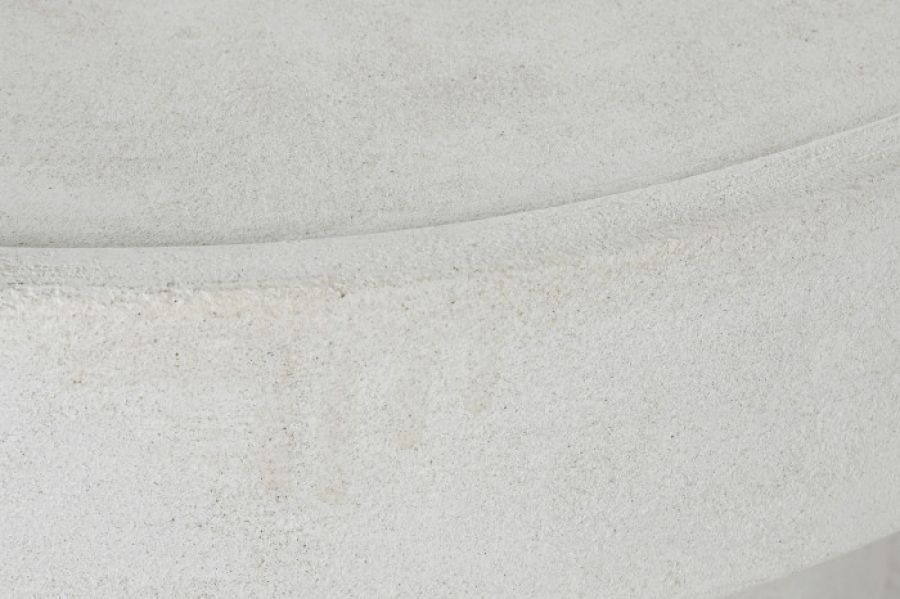 Ława okrągła Cement biała ivory - Item International