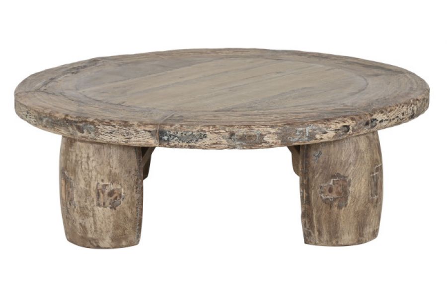 Ława okrągła drewniana Authentico - Item International