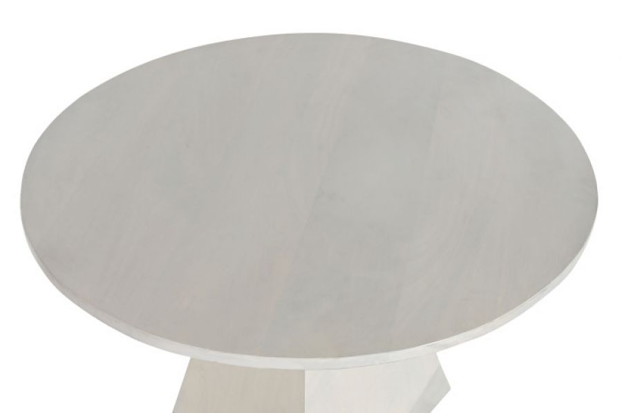 Ława okrągła drewniana Scale 80 cm - Item International