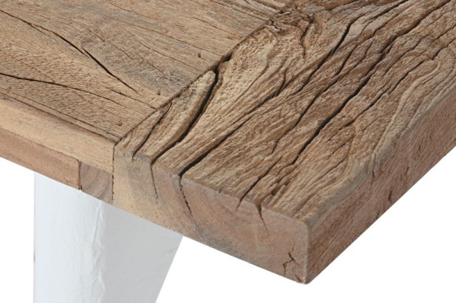 Ława Santorini wood drewniana biała - Item International