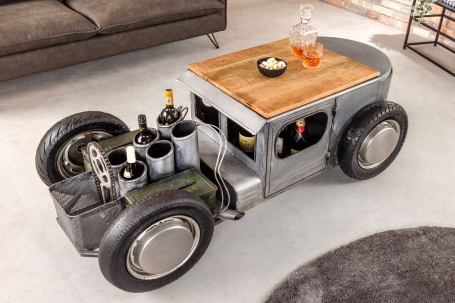 Ława stolik kawowy Hot Rod auto  - Invicta Interior