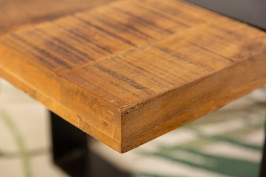 Ława Stolik kawowy Iron Craft 120cm drewno mango - Invicta Interior