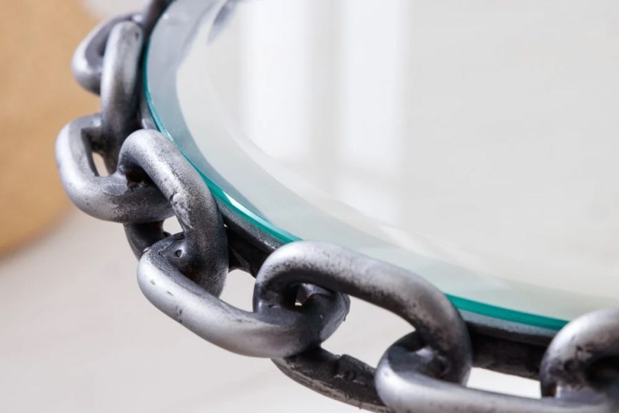 Ława stolik szklany Chains - Invicta Interior