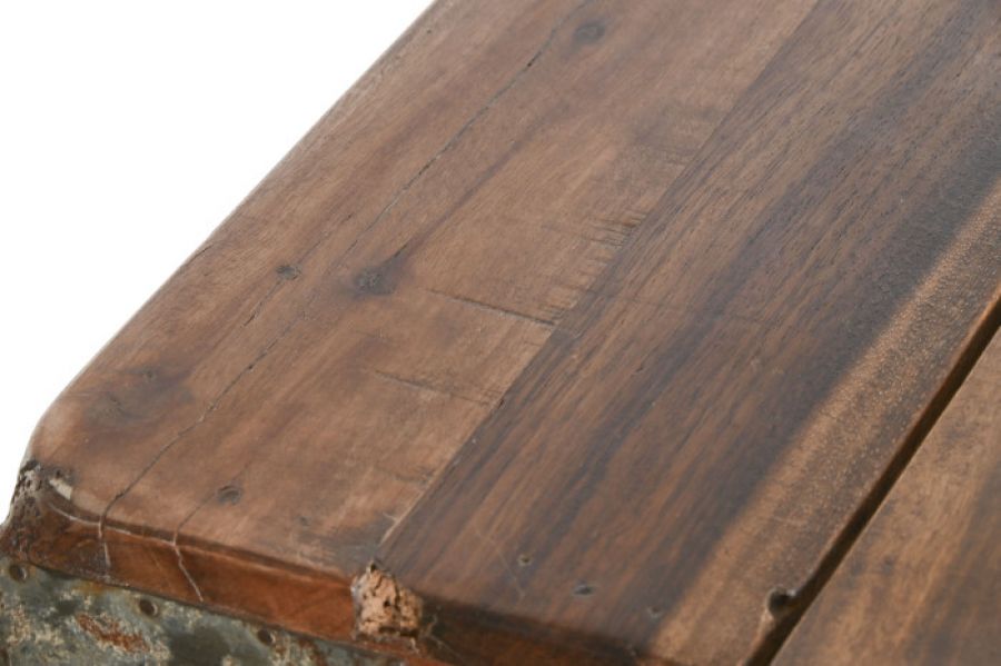 Ława Vintage Rail z drewna z recyklingu - Item International