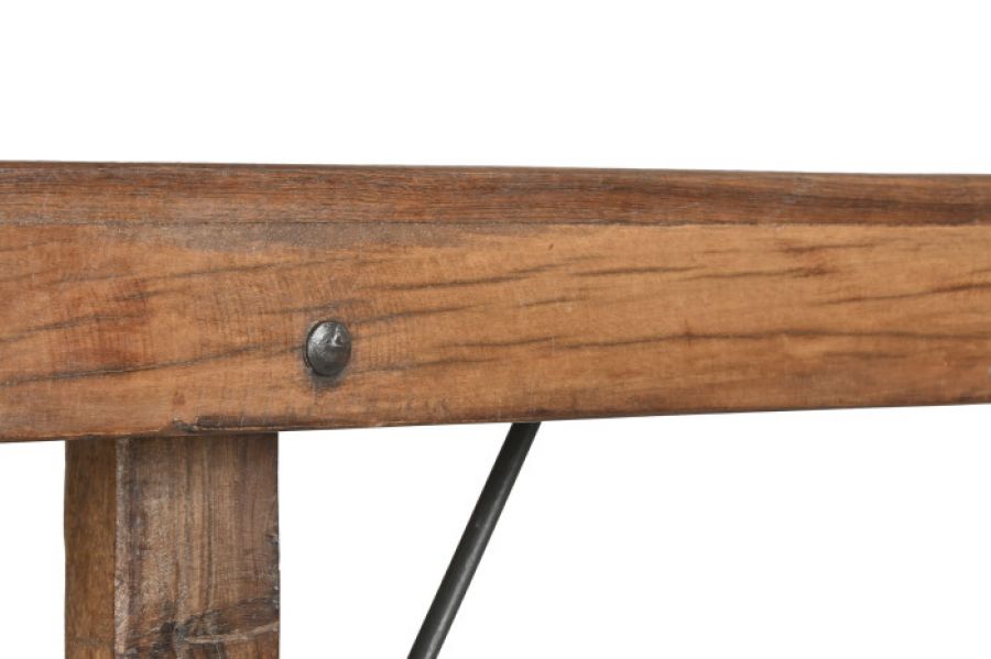 Ława Vintage Rail z drewna z recyklingu - Item International