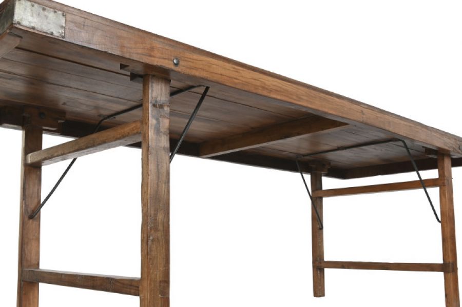 Ława Vintage Rail z drewna z recyklingu - Item International