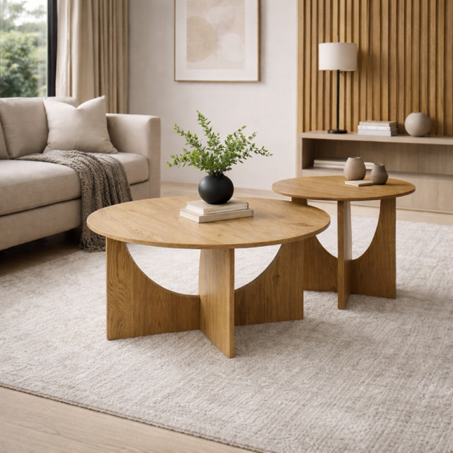 Ława zestaw stolików kawowych Circo duo - Item International