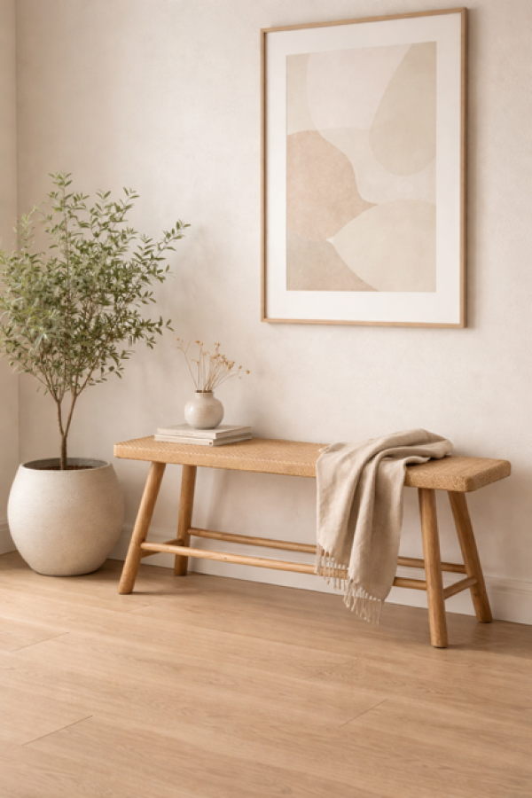 Ławka drewniana 92 cm - Kaemingk